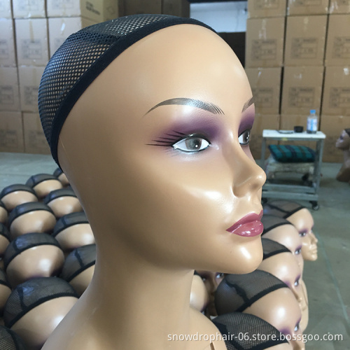 Wholesale mannequin head and stand realistic smiling head shoulder female women model african mannequin head